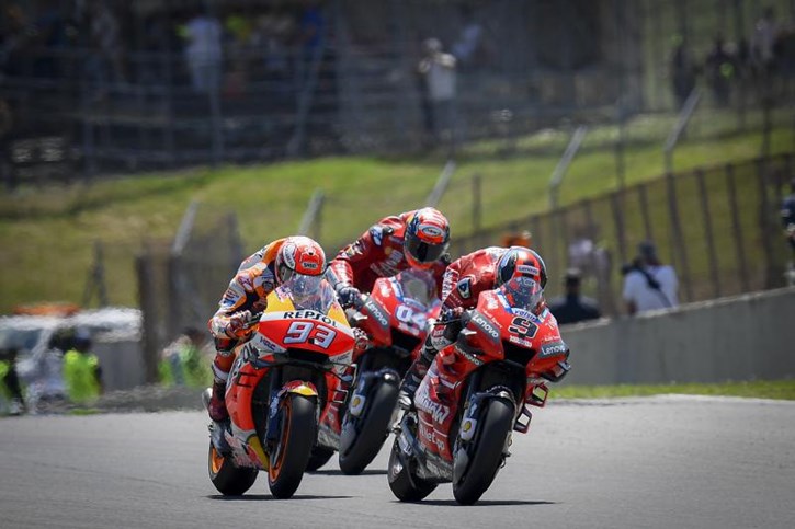 7. Danilo Petrucci - 355.0 km/h -FP3 2019 Italian GP